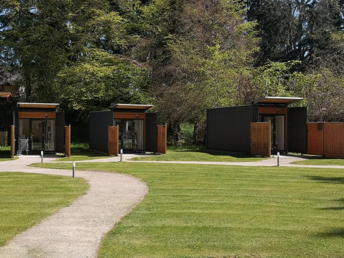 A Unique Experience In A Converted Shipping Containers, Glamness Is Adults Only Inverness Extérieur photo