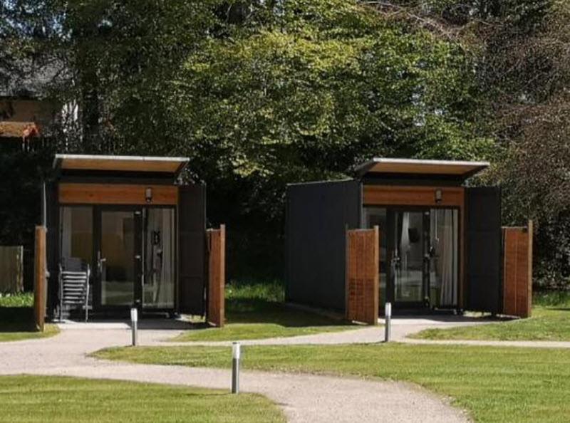 A Unique Experience In A Converted Shipping Containers, Glamness Is Adults Only Inverness Extérieur photo